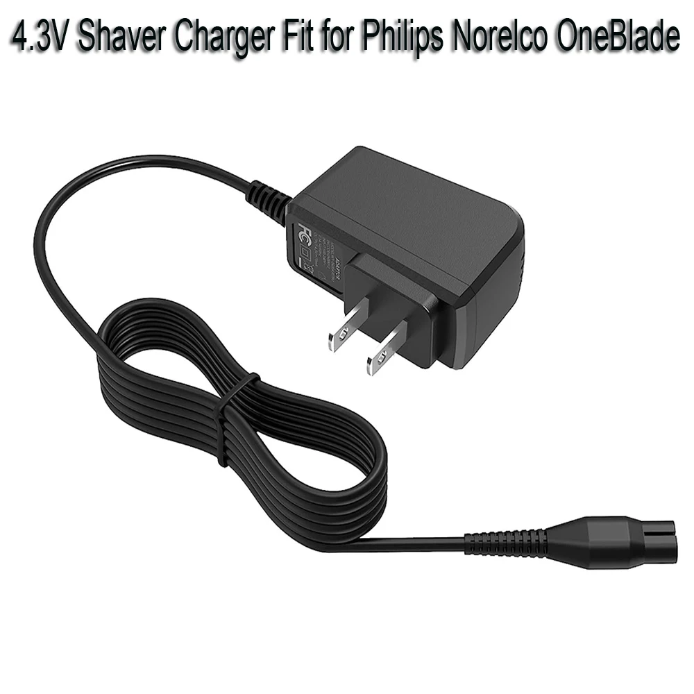 4.3V Shaver Charger Fit for Philips Norelco OneBlade QP2520, QP2520/90, QP2520/72, QP2520/70 Trimmer Electric Razor One Blade