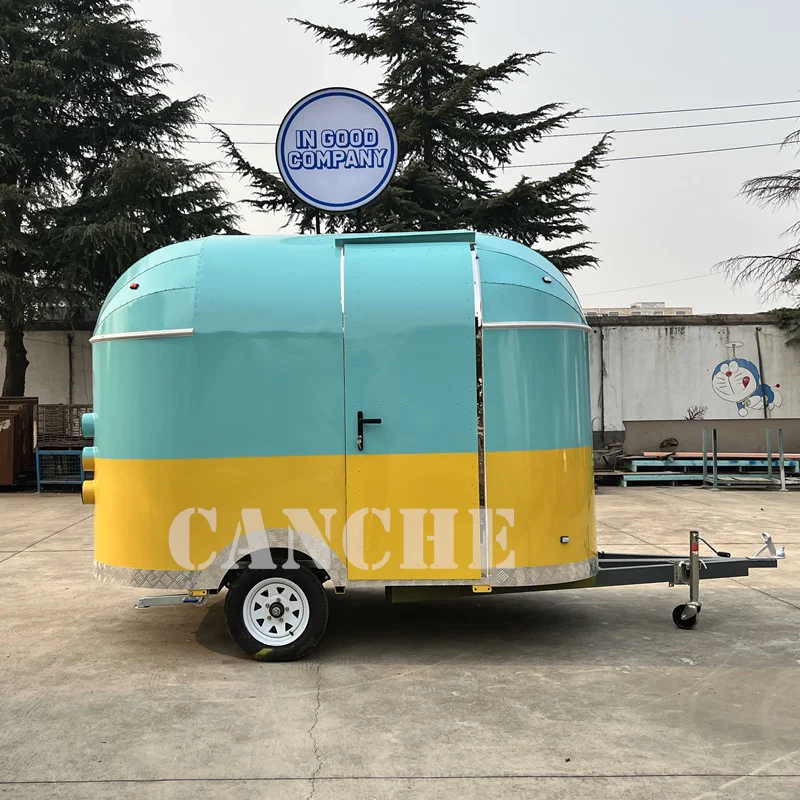 

Airstream food trailer for pizza cerpe food cart mobile catering trailer ,Ice cream coffee machines for sale