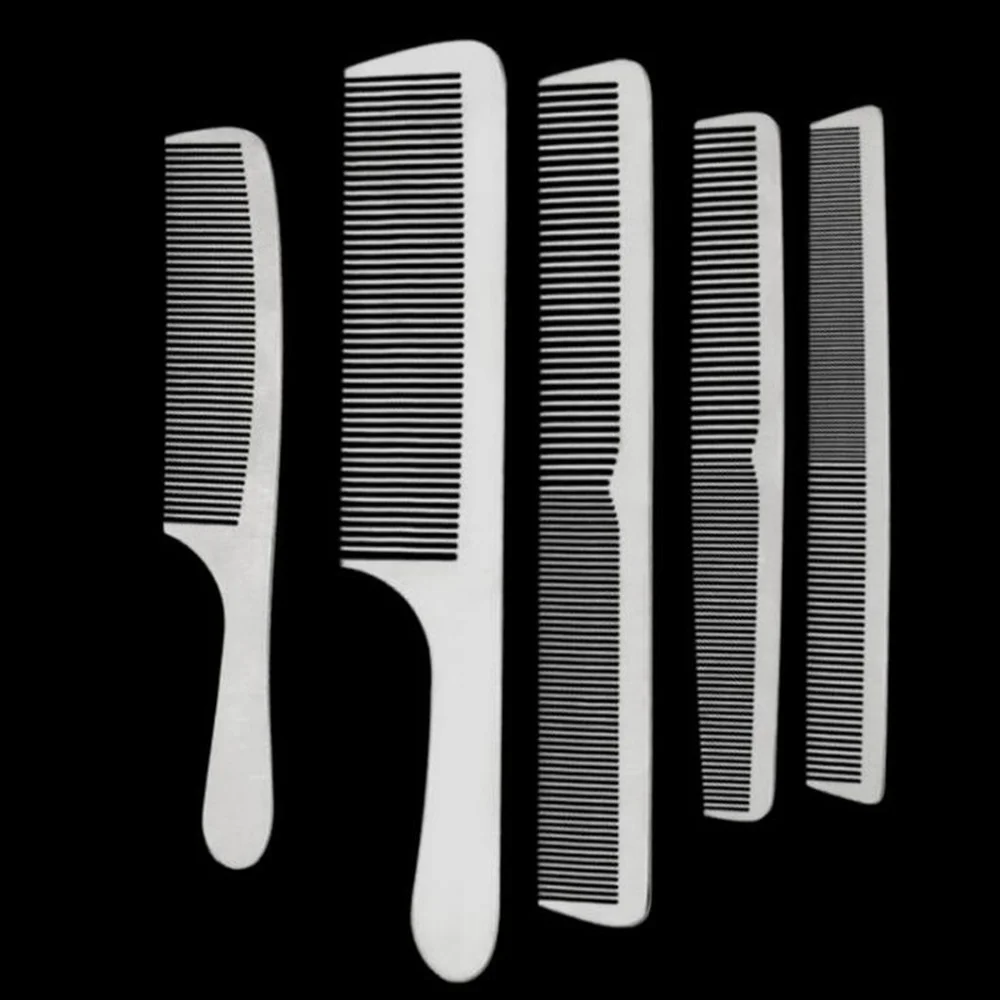 

1pc Stainless Steel Hair Comb Professional Hair Cutting Combs Hair Brush Salon Hair Styling Tool Hairdresser Barber Accessories