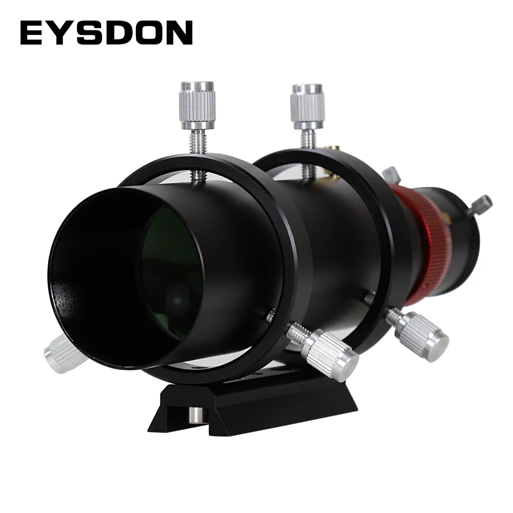 EYSDON 50mm Telescope Guide Scope 180mm Focal Length Fully Coated Finder Eyepiece with 1.25