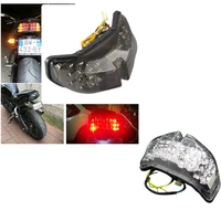 smoke lens led tail light turn signals for yamaha fazer fz1 2006 2014 fzs1 2015 fz8 2011 2013 aftermarket motorcycle accessories
