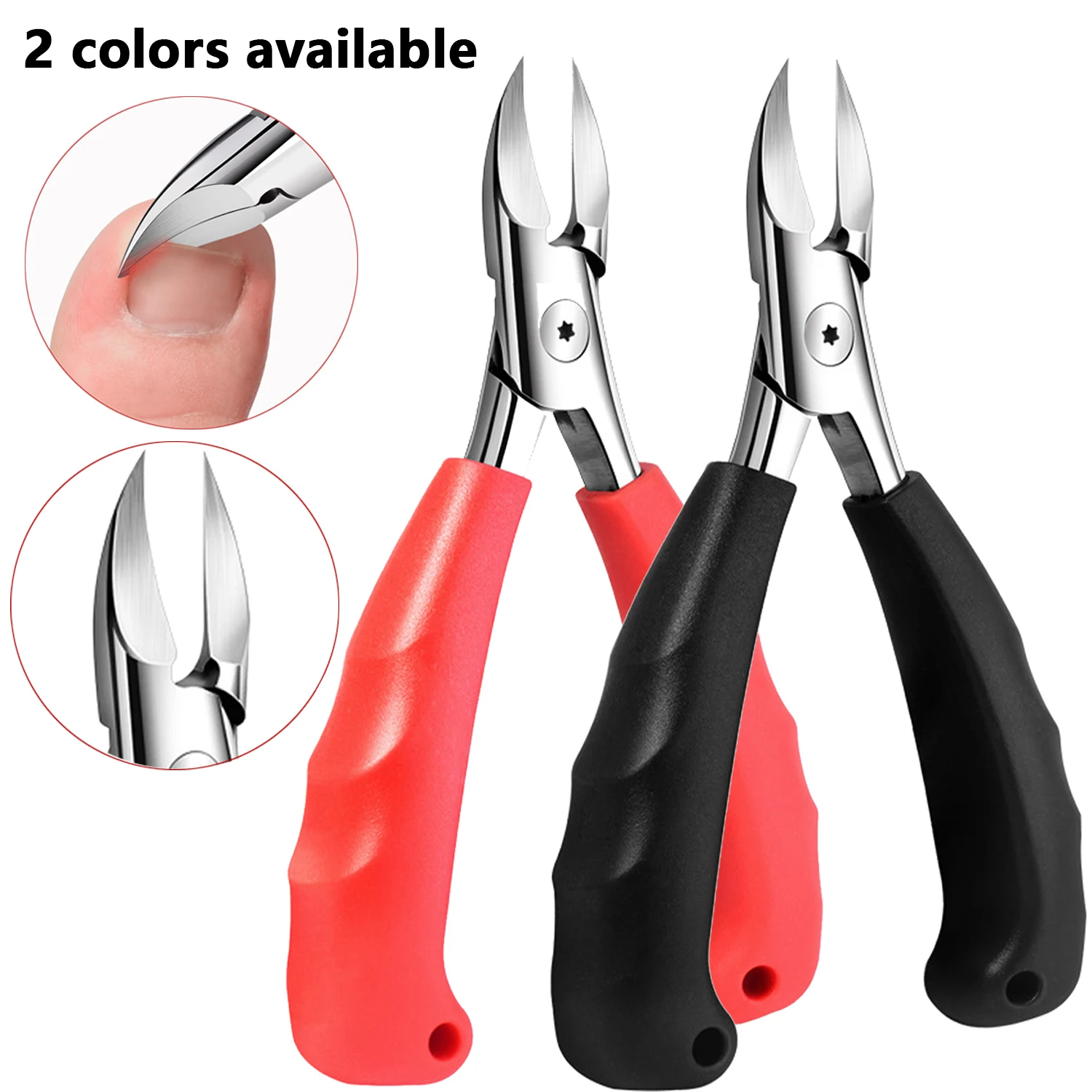 

1 Pcs Nail Clippers Toenail Cutters Pedicure Manicure Tools Anti-Splash Ingrown Paronychia Professional Correction Tool Sets