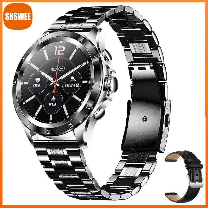 

For Huawei Xiaomi Bluetooth Call Smartwatch Men 360*360 HD Screen Full Touch Sport Tracker IP68 Waterproof Smart Watch Men