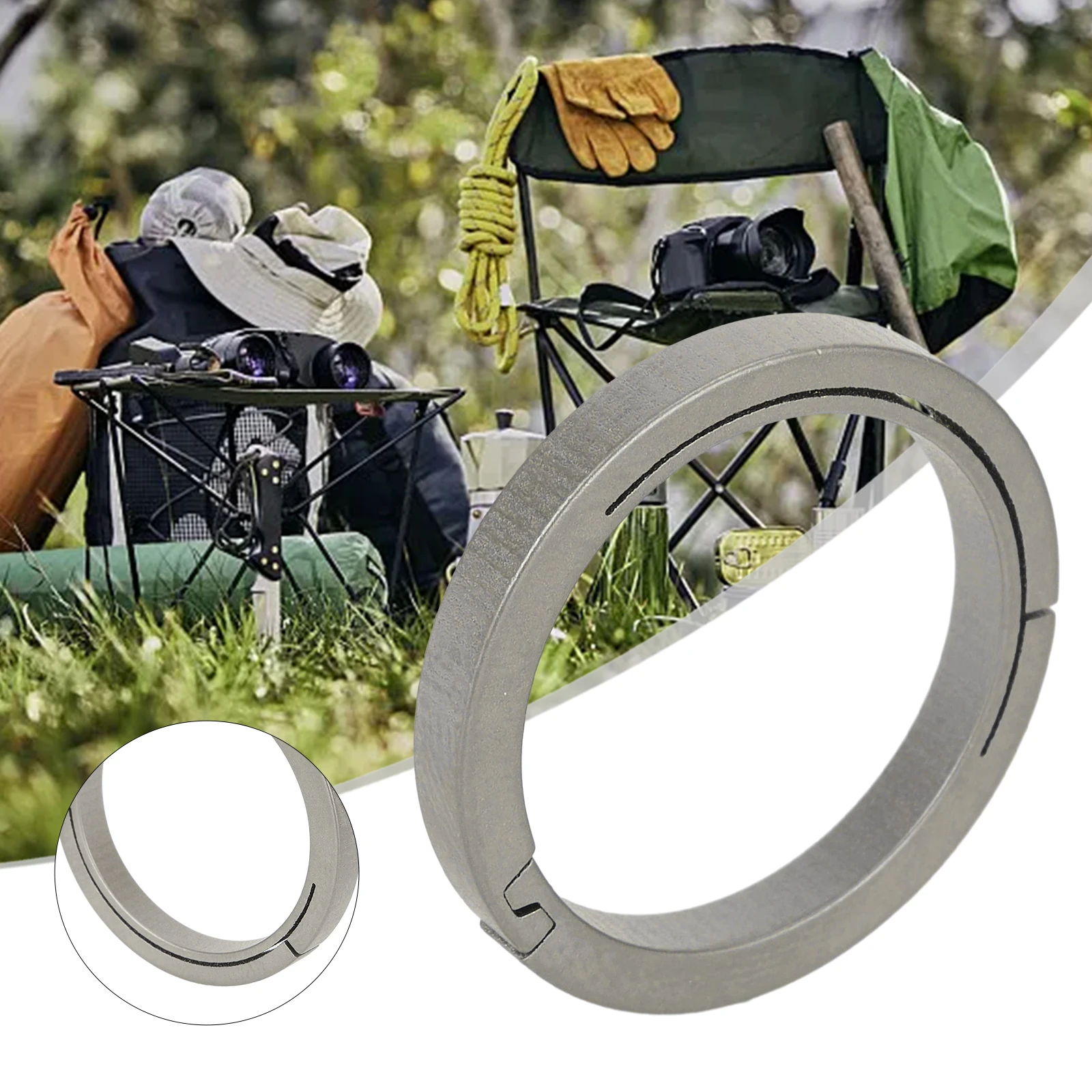 

Кольца для ключей из титанового сплава подходят как через большие, так и маленькие отверстия