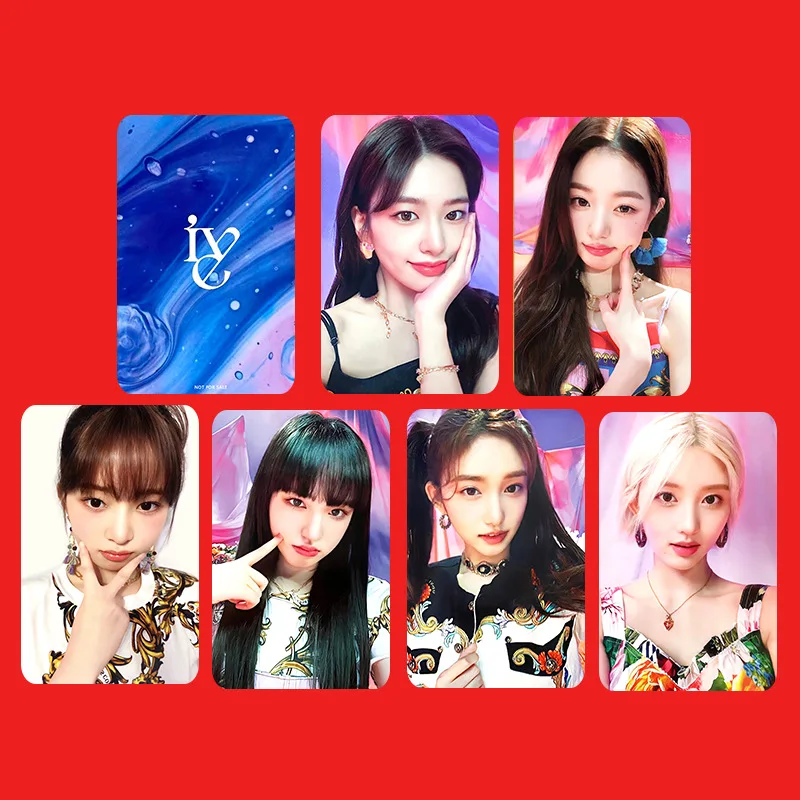 

Новые открытки KPOP IVE Lomo одиннадцать фотооткрыток альбом Лиз девушки группы одиннадцать Коллекционные Подарочные открытки фотооткрытки