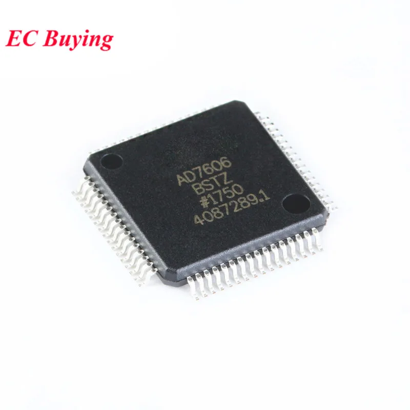 

AD7606 AD7606BSTZ LQFP-64 AD7606B LQFP64 8-channel DAS Built-in 16 Bit Synchronous Sampling ADC IC Chip New and Original