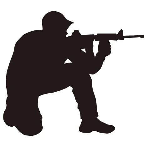 Наклейка на автомобиль горячий пистолет для Европы и США Светоотражающая