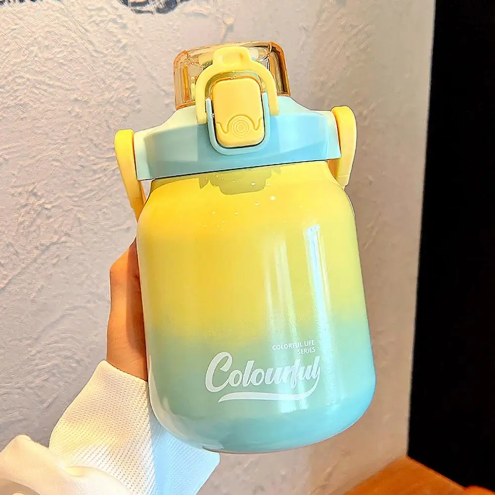 

Wear-resistant Stainless Steel Double-drink Thermal Drinking Water Cup for Outdoor Travel Thermal Cup Vacuum Cup