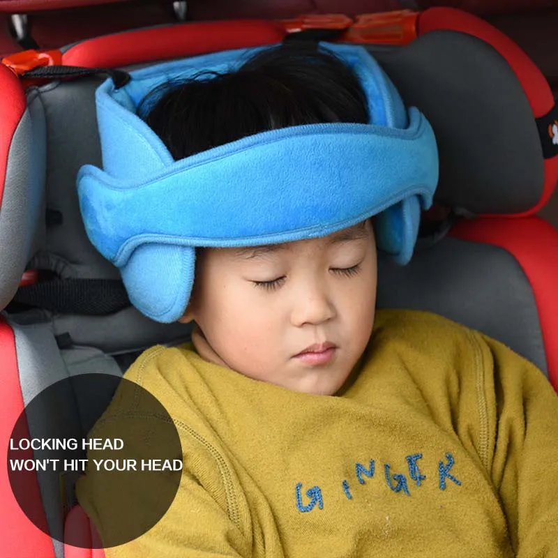 

Child car safety seat headrest headrest, baby head restraint, sleep assist belt protective pad