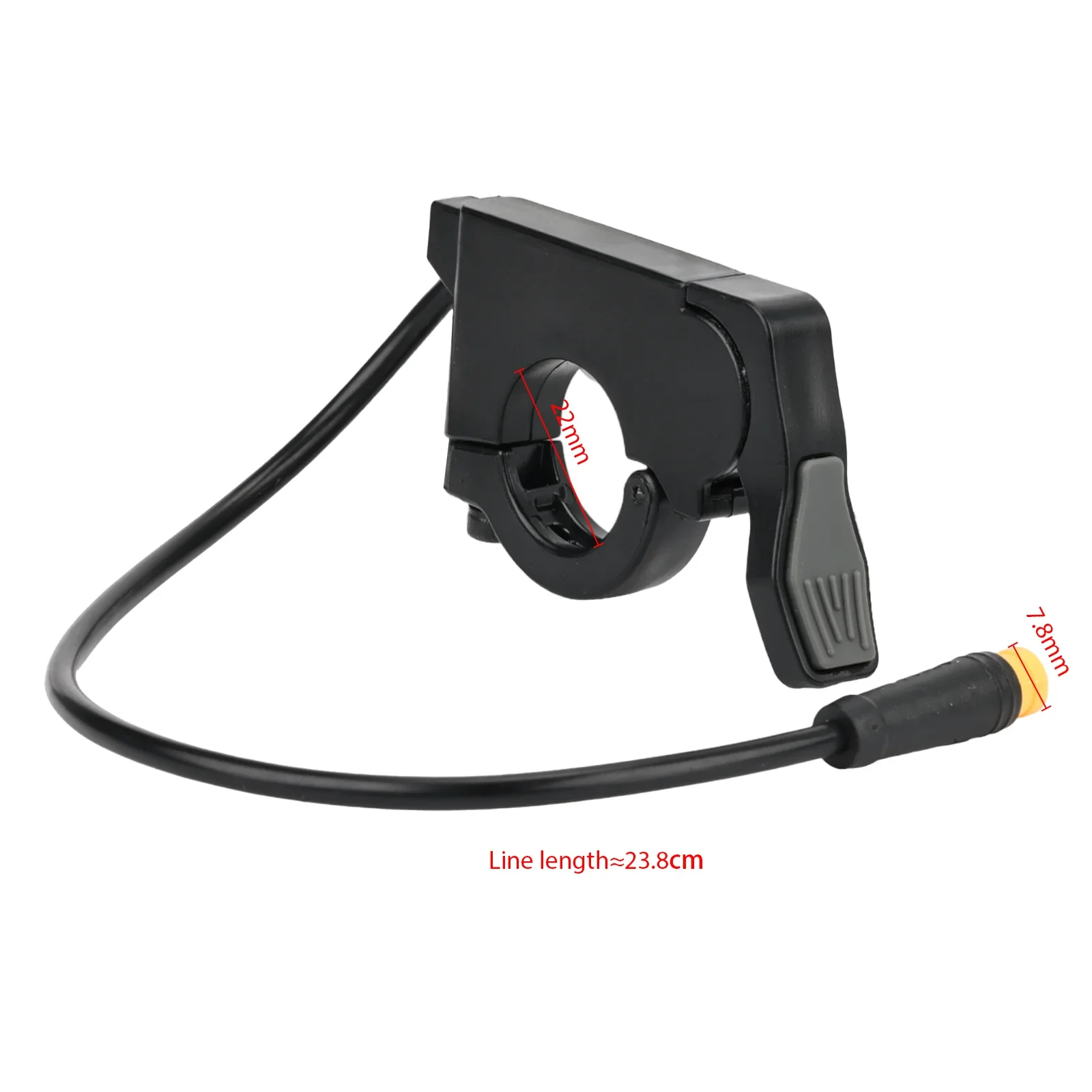 Дроссельная заслонка TT009 универсальная 22 мм 36 В 48 60 72 электрический велосипедный