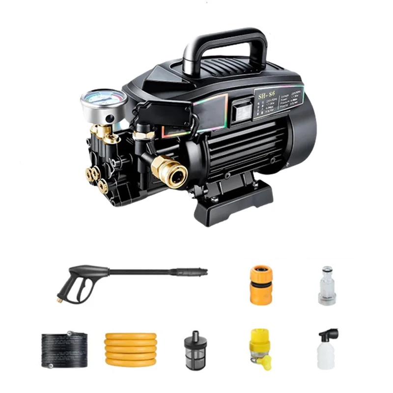 Мощная автомойка высокого давления полностью автоматическая щетка водяного