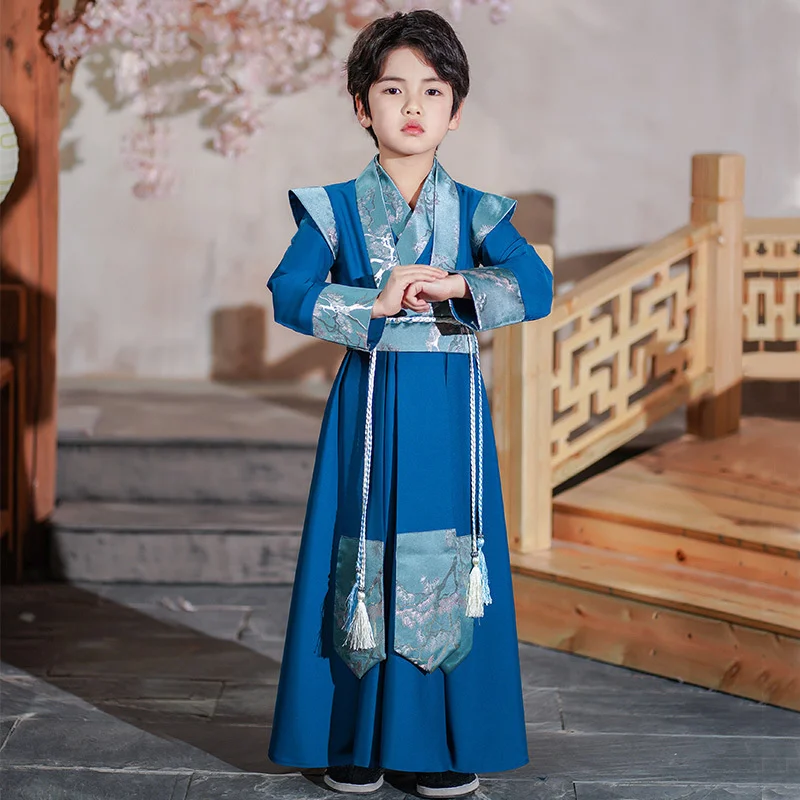 

2022 New Children's Han Clothes, Ancient Clothes, Ancient Style, Xiake Summer, Thin Childrens, Young Masters, Costumes, Tang