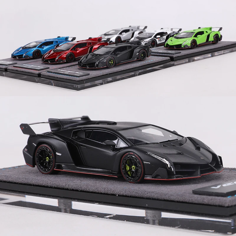 Фото Модель автомобиля из смолы DMH 1:64 Veneno №1