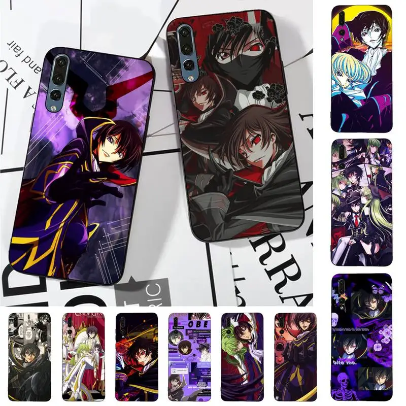 

Code Geass-s Phone Case for Huawei P30 40 20 10 8 9 lite pro plus Psmart2019