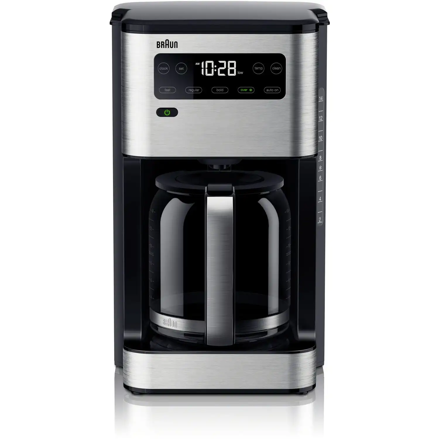 

Silver 14 Cup Drip Coffee Maker