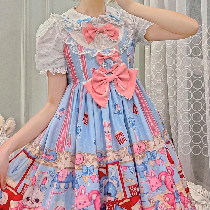 

Playground cute soft girl Lolita Dress