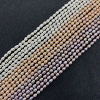 natural freshwater pearl beads aa grade high quality rice shaped through hole jewelry making diy necklace bracelet accessories