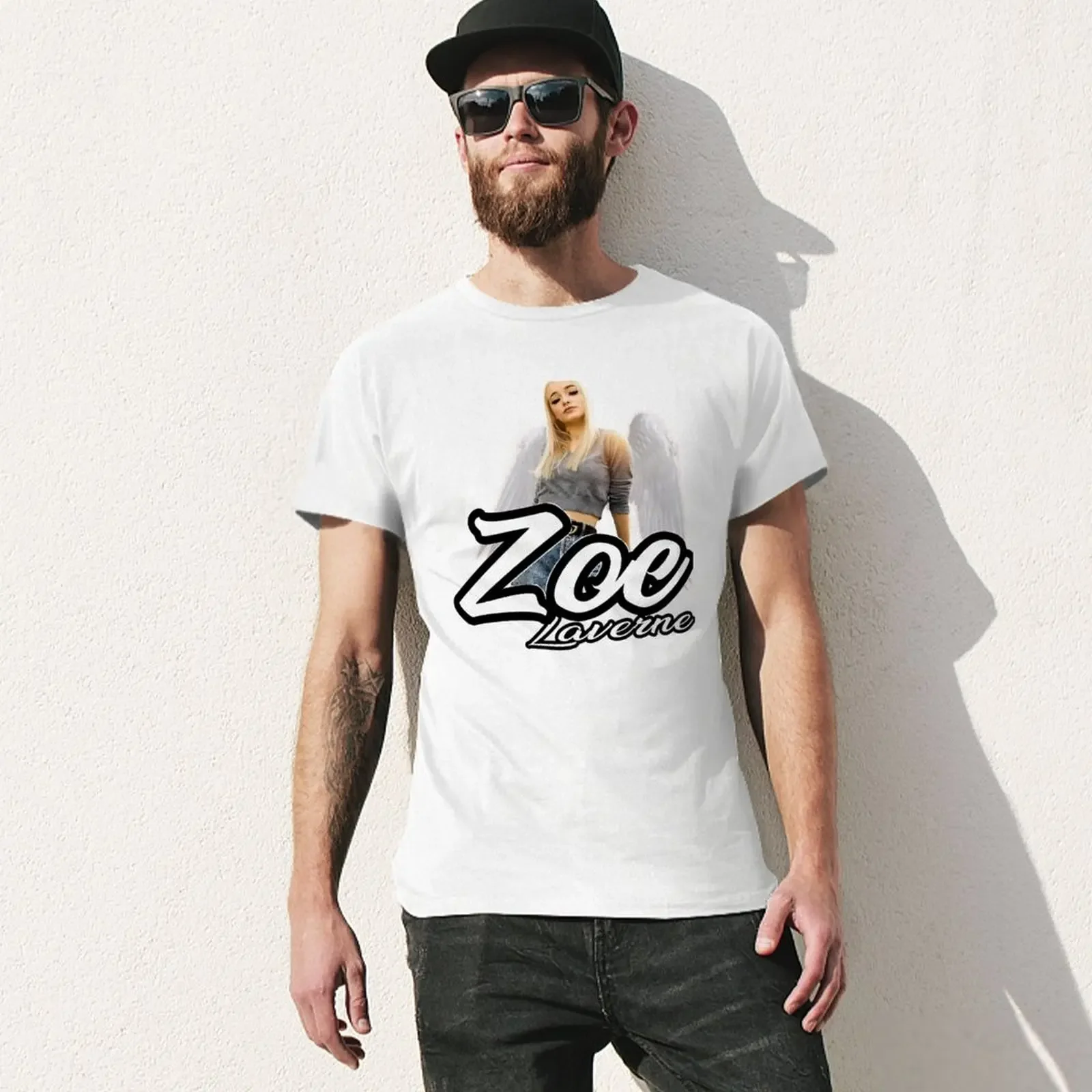 Фото Зоя Лаваринна # Футболка Zody Толстовки Zody Zoe And Cody # Zody_Merch Футболка быстросохнущий летний топ Мужская хлопковая футболка №3