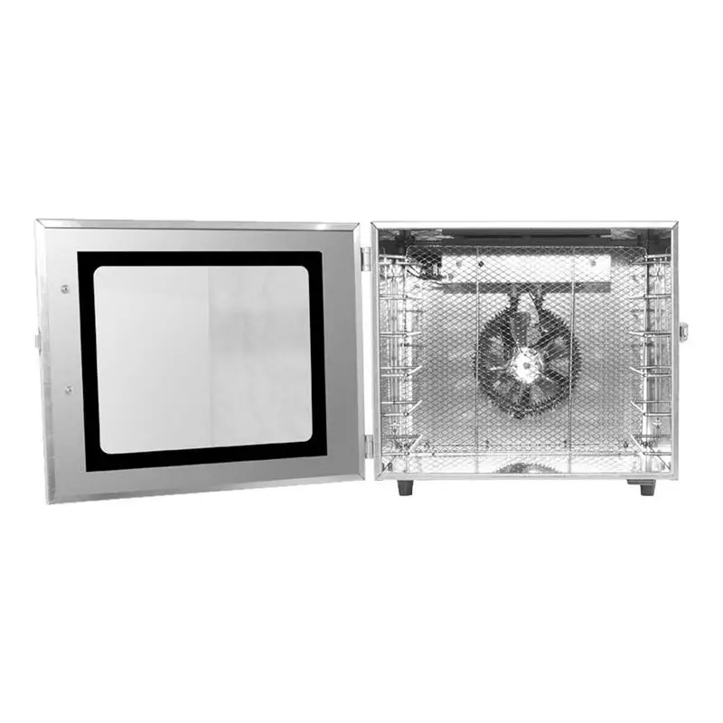 

Food Dehydrator Machine Fruit Vegetable Dehydrator with UK Plug (Silver)