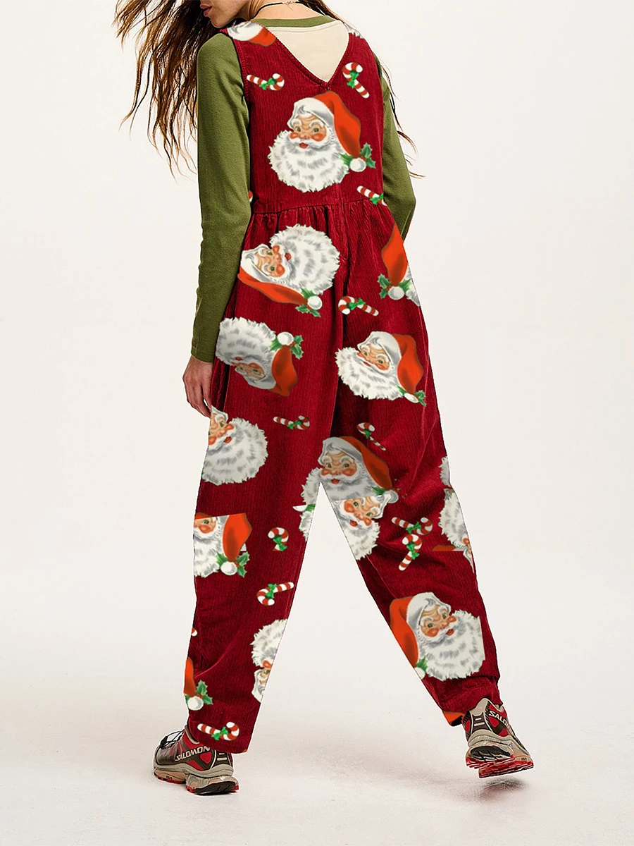 Женские милые толстовки с рождественским принтом гнома свободные пуловеры