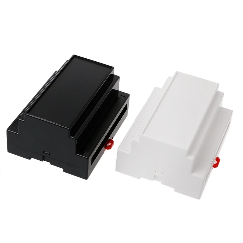 

1Pc plastic rail housing terminal box electronic equipment housing industrial box 107X87X45mm high quality