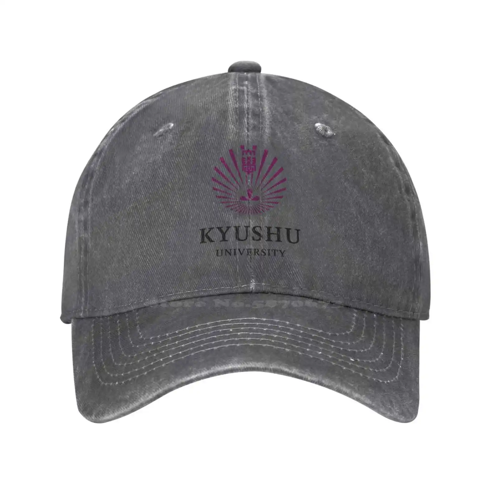 

Модная качественная джинсовая бейсболка с логотипом университета Kyushu
