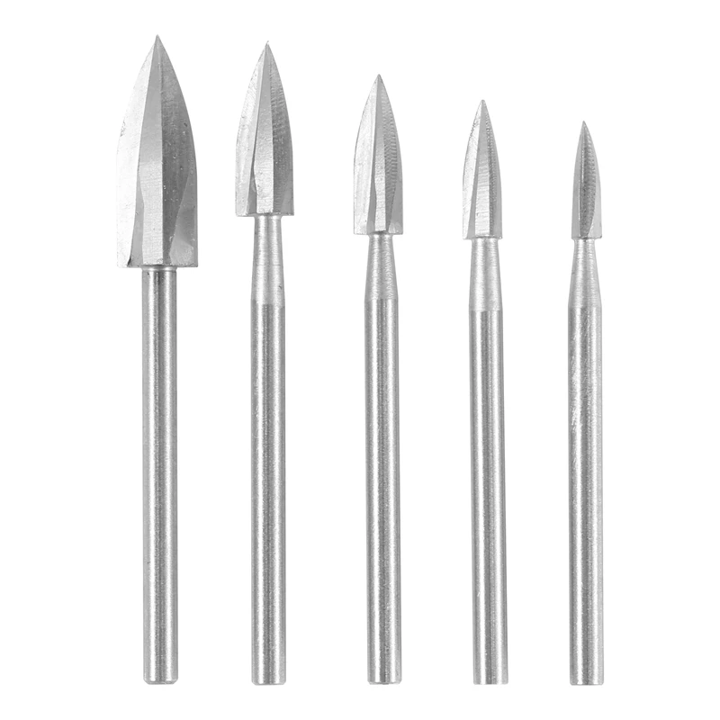 

Хит продаж, инструменты для резьбы по дереву XD, 5 шт., сверла для гравировки, с хвостовиком, универсальные, подходят для токарных инструментов...