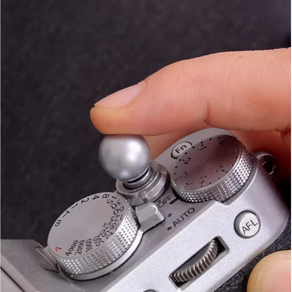 Камера из чистой меди сферическая кнопка затвора используемая для Fuji Leica DSLR