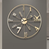digital large wall clock modern design hanging nordic decoration living room wall watch art reloj de pared kitchen clocks