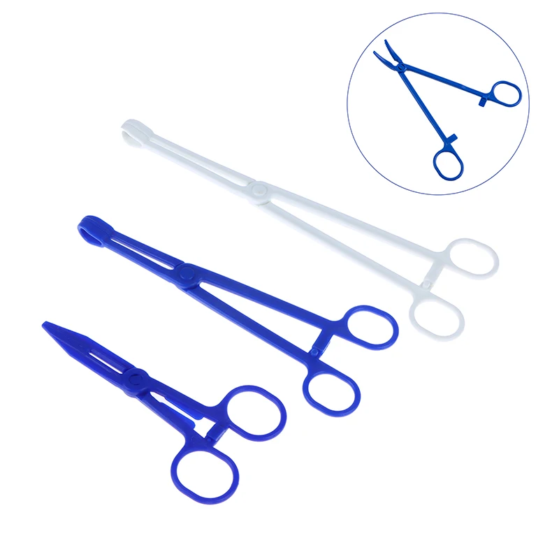 1 шт. медицинские пластиковые щипцы для гемостата острые плоскогубцы рта