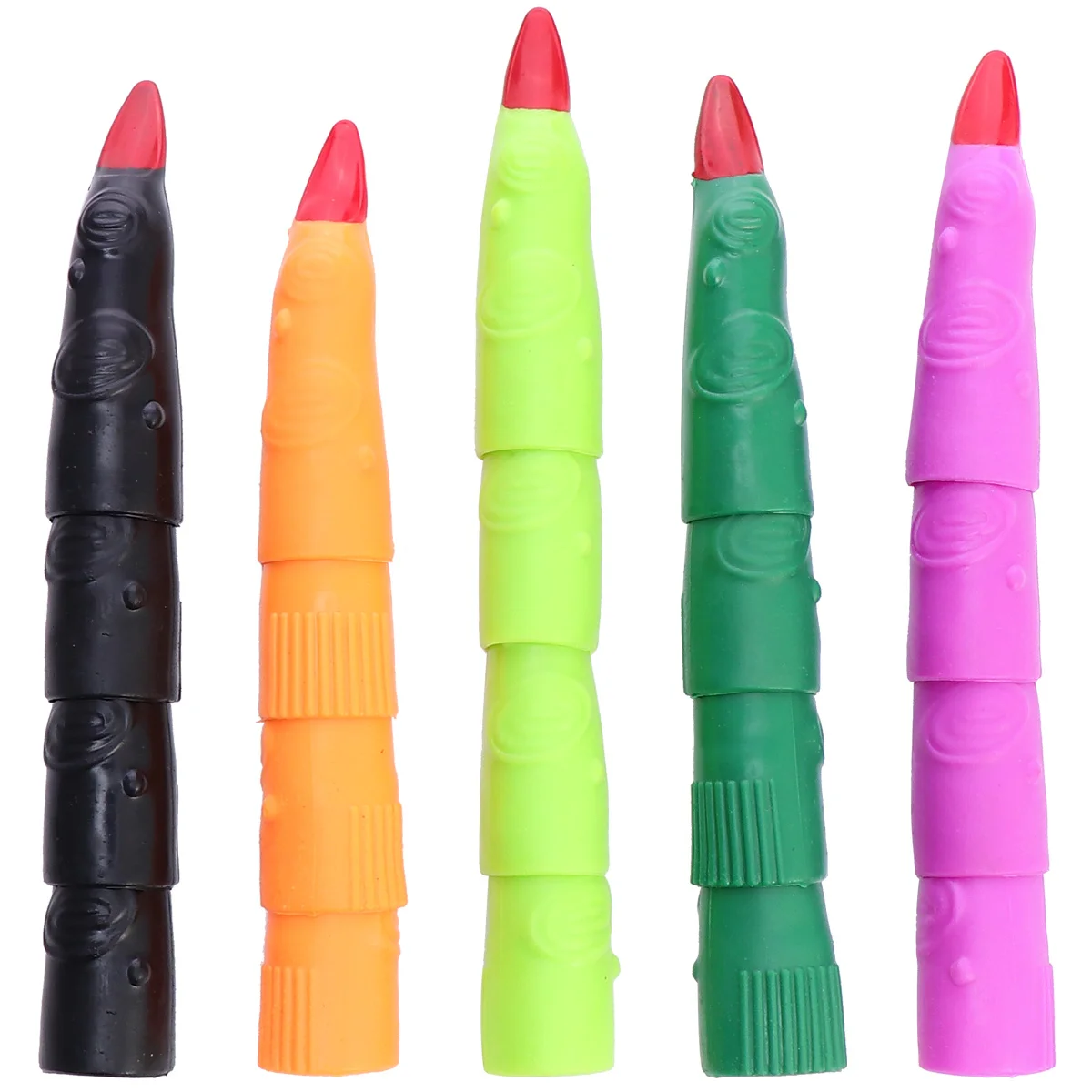 

20PCS Zombie Nails Cover for Halloween Scary Cosplay Fake Finger Claws