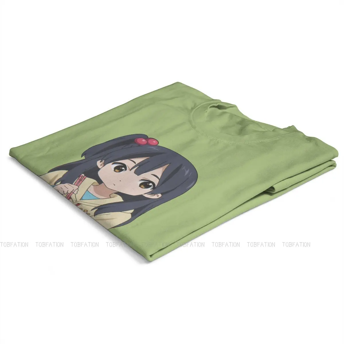 Kawaii kitashправиawa Anko футболка с круглым воротником Tamako Market Mochi Shop аниме ткань Базовая
