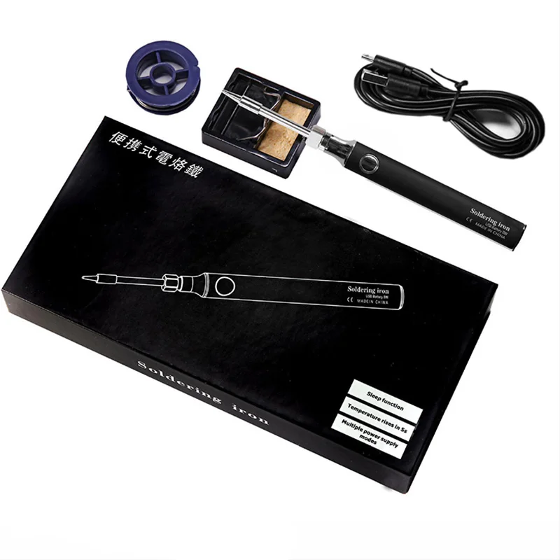 5 В 8 Вт быстрая зарядка литиевый встроенный беспроводной паяльник набор