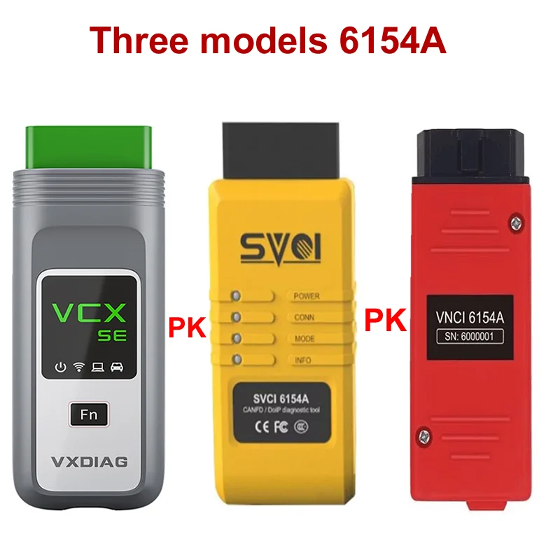 

Инструмент Диагностический VXDIAG VCX SE 6154A Doip / SVCI 6154 / VNCI 6154A для VW Audi VAG, с поддержкой протокола DoIP CAN FD