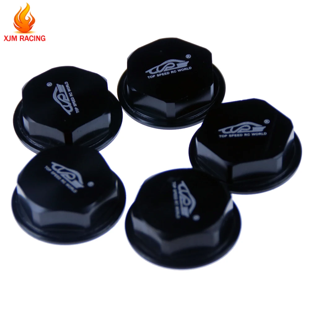 5 шт./комплект алюминиевые колпачки на колесо адаптер 24 мм для 1/5 HPI ROFUN BAJA 5B 5T 5SC Rovan