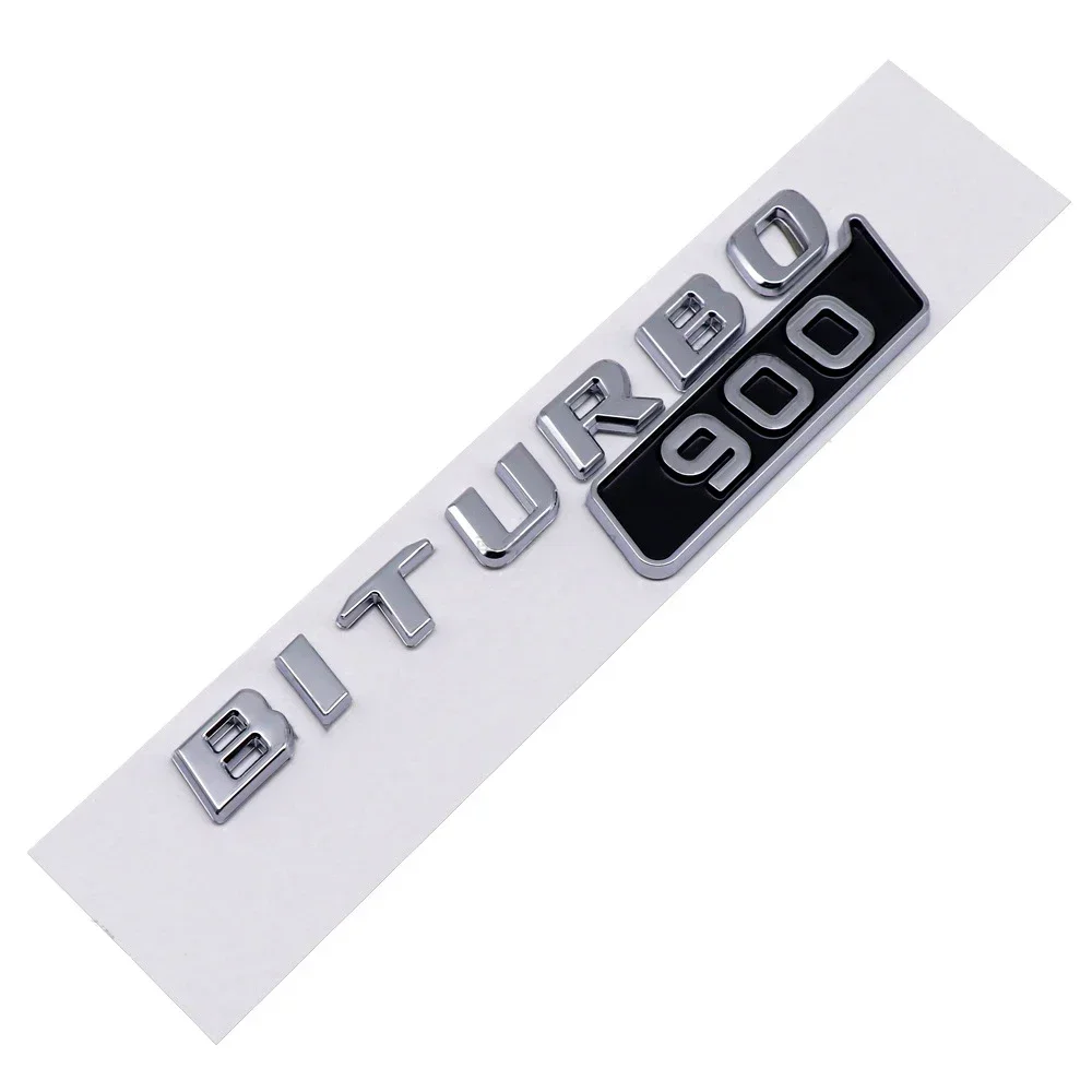 Боковая эмблема кузова автомобиля задняя наклейка внешняя для Mercedes Benz BITURBO 700 800 900