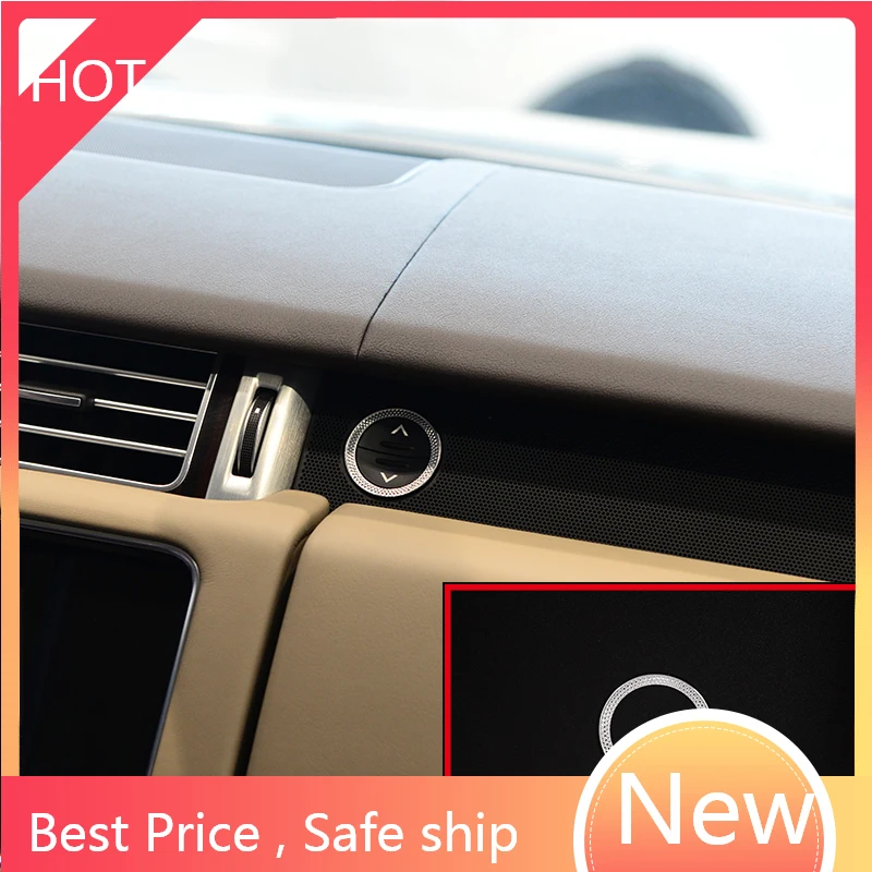 

1 шт. ABS Серебряный двигатель старт стоп отделка автомобильные аксессуары для Land Rover Range Rover Sport Vogue 2017 Быстрая доставка