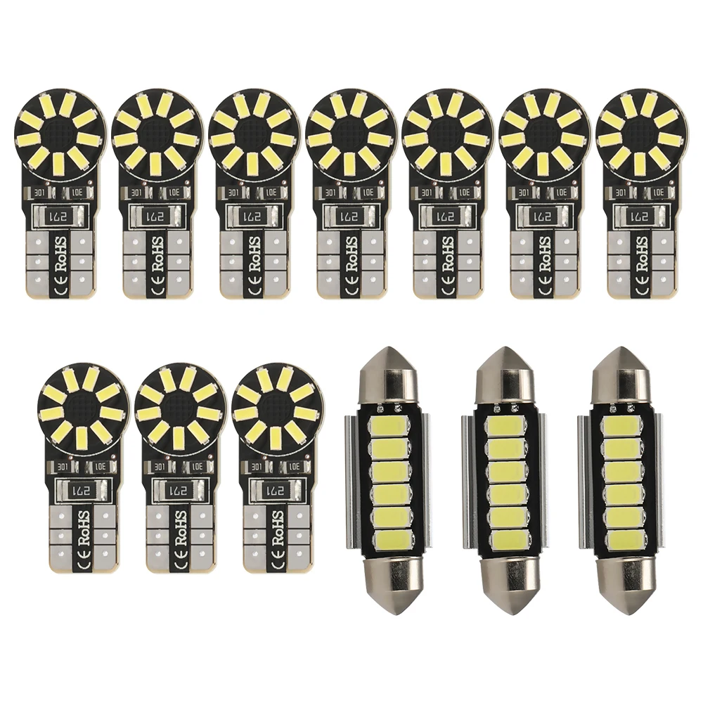 

Сверхъяркая Светодиодная лампа T10 Canbus Festoon для BMW 3er E90 F30 Mini Copper R56, комплект сменных ламп для салона автомобиля, 18 шт.