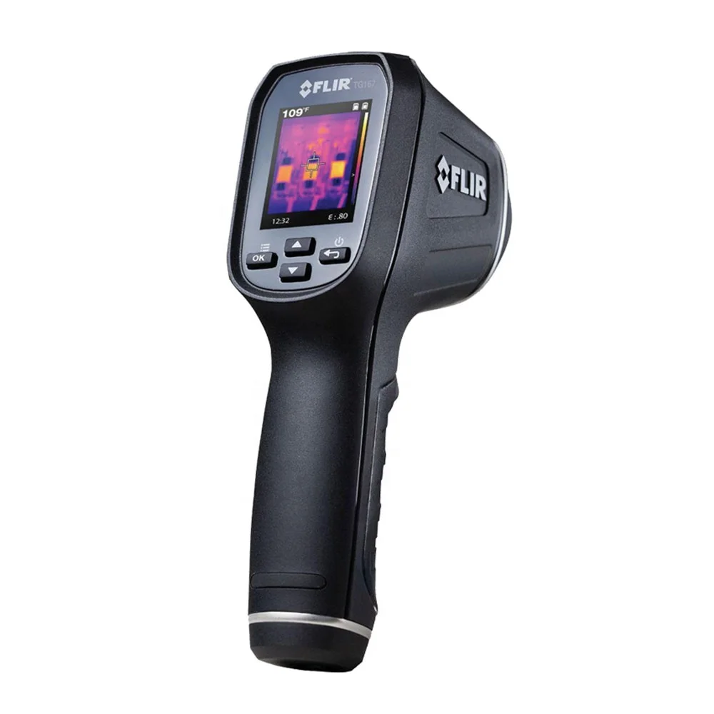 Дешевая 9 Гц FLIR TG167, точечная инфракрасная тепловизионная камера 80*60 с USB