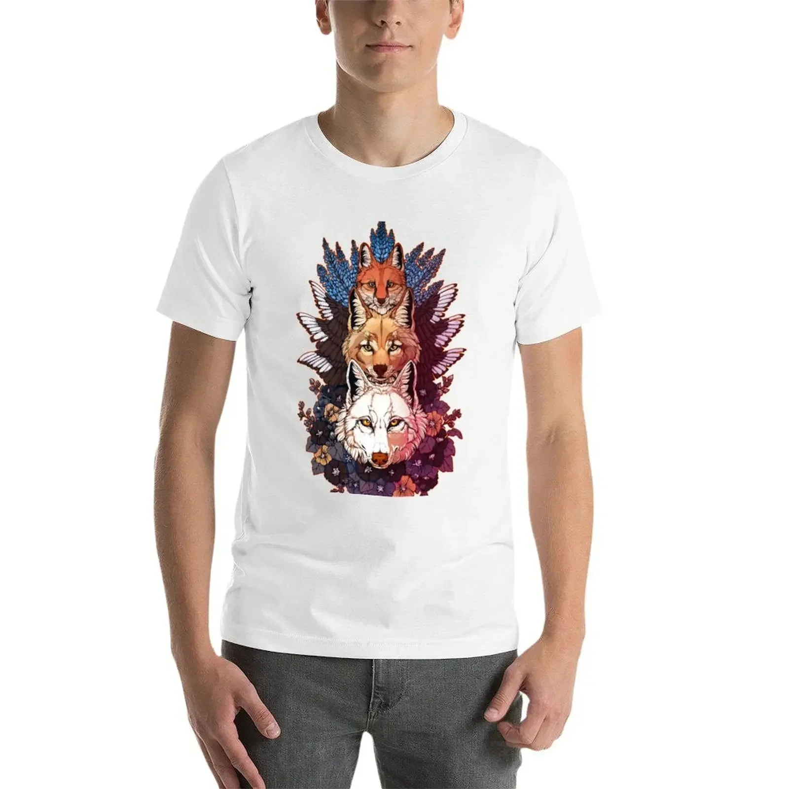 Футболка Heraldry Canidae винтажные футболки для мальчика топы больших размеров с