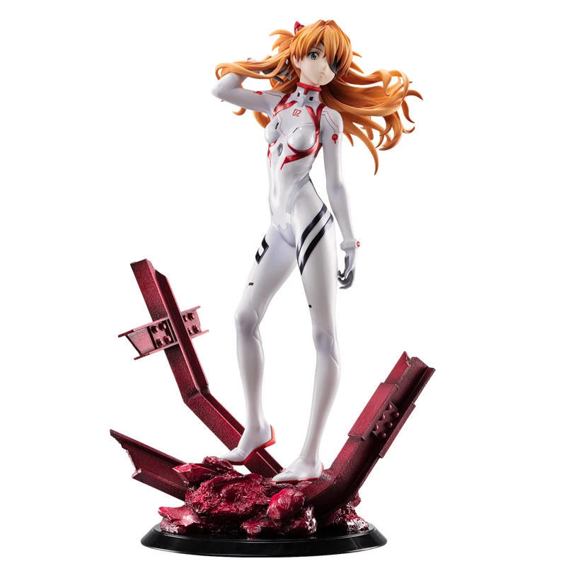 

Коллекция 2023 года, АСУКА Лангли Soryu, боевая одежда, 100% оригинальная экшн-модель детской модели из ПВХ 27 см, игрушечная фигурка, кукла в подарок