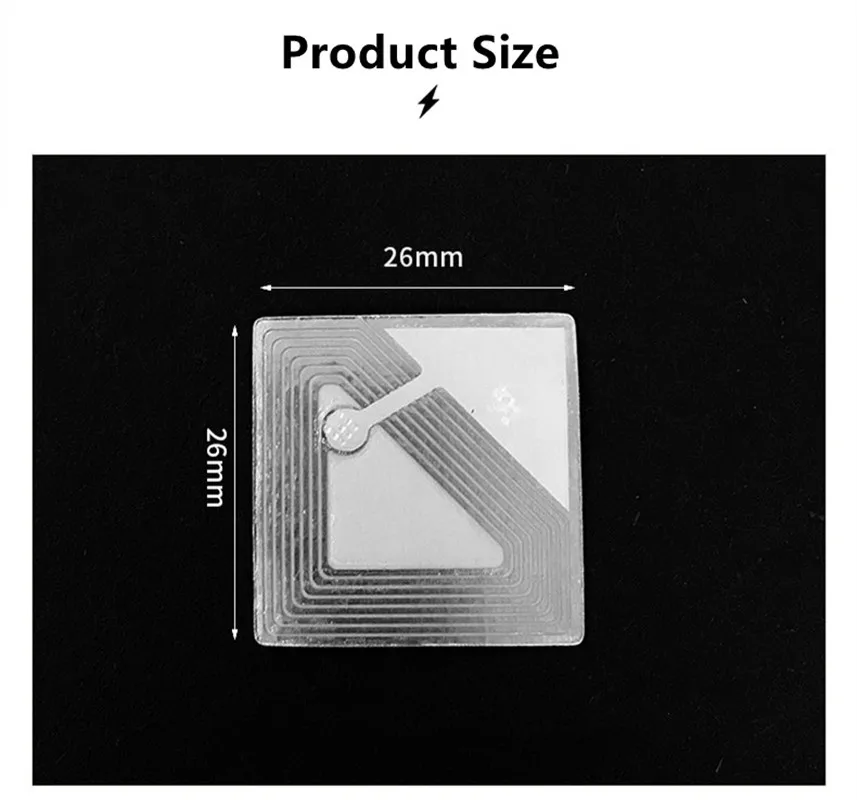 Рисунок 5 - Противоугонный штрих-код 26x26 мм EAS RF 8