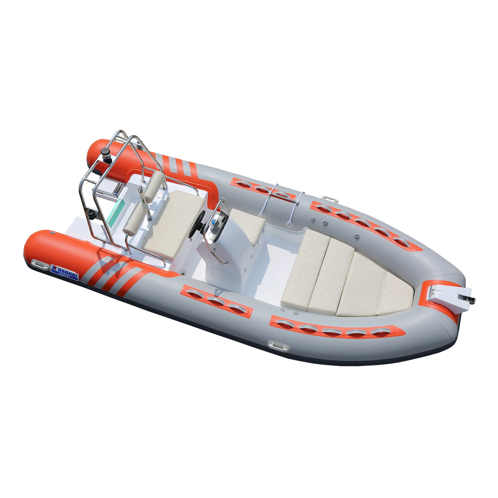 CE RIB 480 двойная модель надувной рыбацкой лодки с ПВХ-гипалоном подвесной