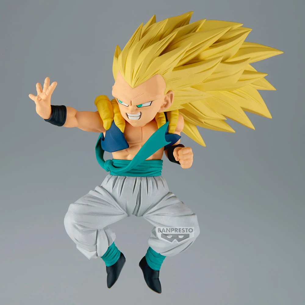 Оригинальный Banpresto Dragon Ball Z Match Makers Majin Buu Gotenks SSJ3 Великая война Фигурка Аниме ПВХ