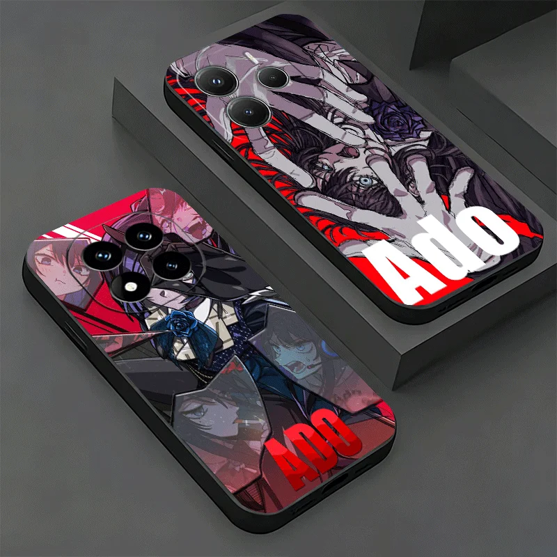 Фото Чехол для телефона Ado Cartoon K-Kyogen X Uta для Xiaomi Redmi Note 13 14 15 Pro Plus 12S 11S 4G 11T 5G 10S 11E, индивидуальный дизайн №2