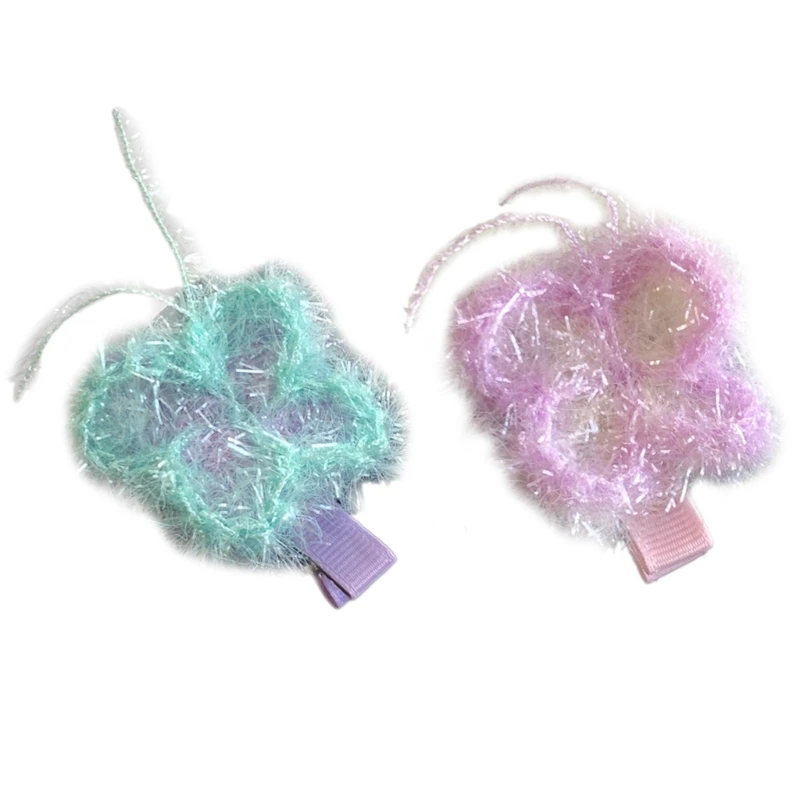 

Cute Butterflies Hair Clip Sweet Glitter Hair Barrettes Small Hair Pins