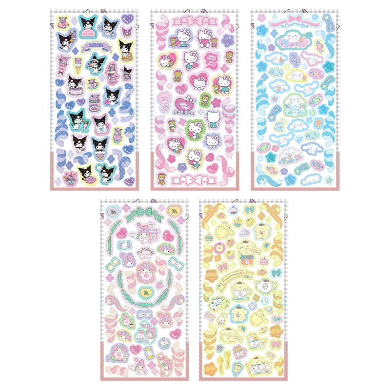 

Kawaii Sanrioed Anime Stickers Aesthetic Cute Hello Kitty Kuromi My Melody Cinnamoroll Decals Graffiti Deco Stickers Kids Toys