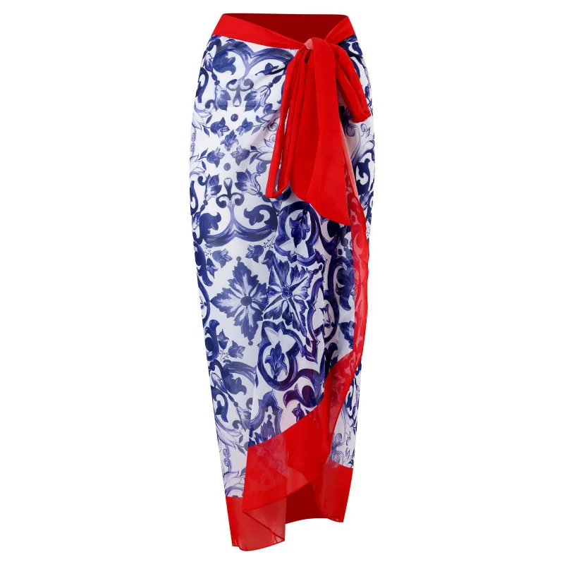 Fashion Two Pieces Swimsuit Bikini Cover Up with Skirt Women 2023 New Bowknot Swimwear Luxury Elegant Brazilian Bathing Suit