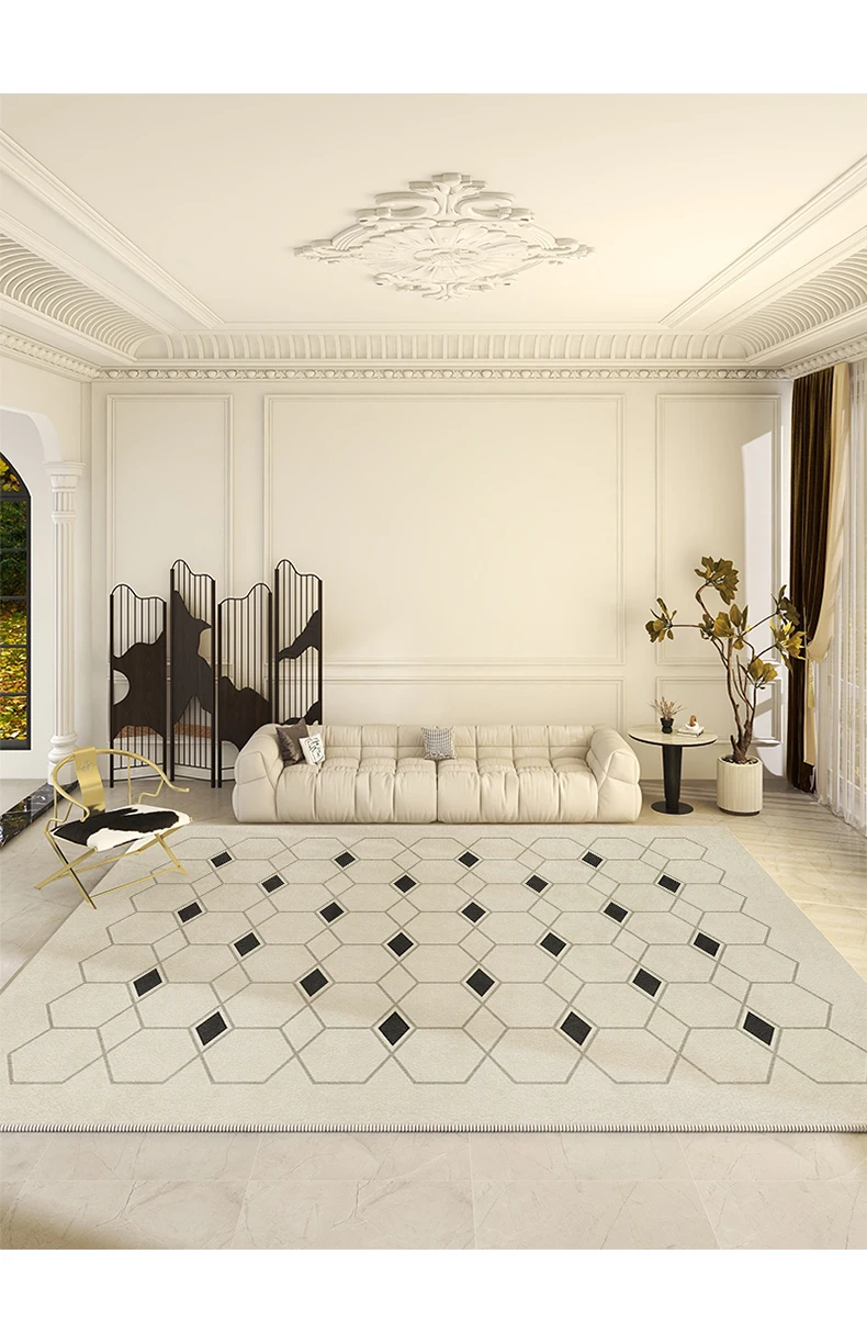 

Ковер GGB0072 для гостиной комнаты, роскошное, высококачественное одеяло для журнального столика, толстое моющееся одеяло для спальни со стираемыми элементами