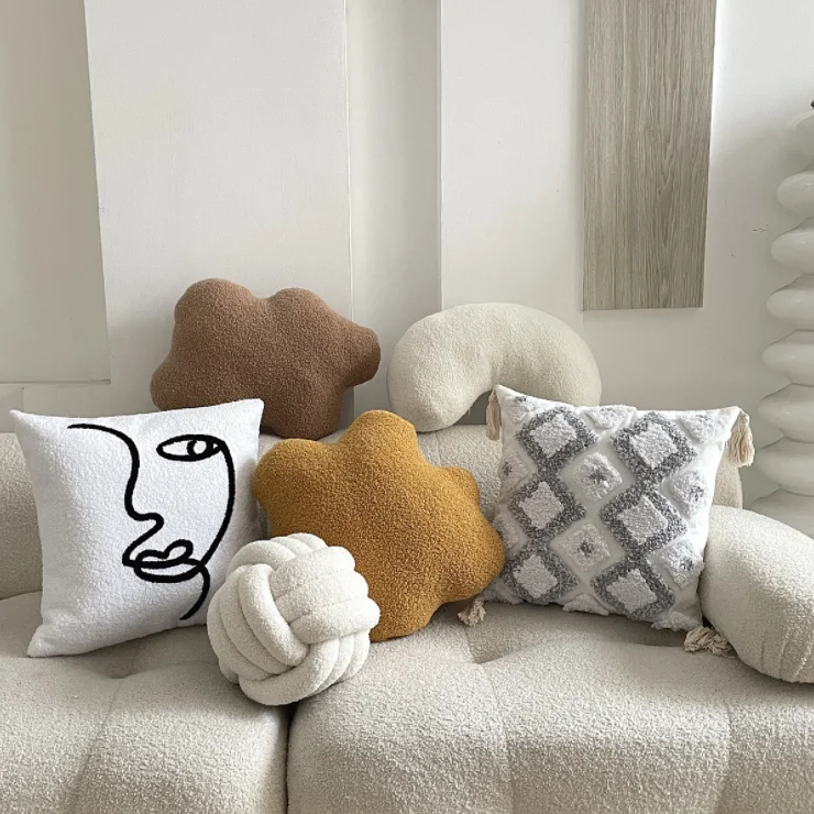 

Explosive home decoration products combination series pillow special-shaped geometric backrest sofa headrest cushion
